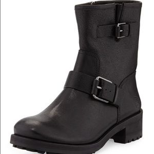 Tory Burch Chrystie Moto Boots